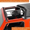 image:imageHooke Road JL Overhead MOLLE Panel Inside Roof Storage Rack for 20182026 Jeep Wrangler JL amp Gladiator JT 24 Doors Hardtop Only Include 2 MOLLE Pouches Bags