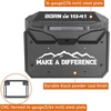 image:imageHooke Road JL Spare Tire Delete License Plate Relocation w3rd Brake Light for 20182026 Jeep Wrangler JL JLU Tailgate Vent Cover Retains OEM Backup Camera