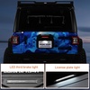 image:imageHooke Road JL Spare Tire Delete License Plate Relocation w3rd Brake Light for 20182026 Jeep Wrangler JL JLU Tailgate Vent Cover Retains OEM Backup Camera