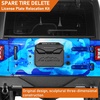 image:imageHooke Road JL Spare Tire Delete License Plate Relocation w3rd Brake Light for 20182026 Jeep Wrangler JL JLU Tailgate Vent Cover Retains OEM Backup Camera