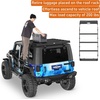 image:imageHooke Road Rear Side Window Ladder Rack for 20072026 Jeep Wrangler JK JL Hardtop Climbing Step Luggage Ladder Only Compatible with Hooke Road Roof Racks NoDrill Installation