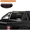 image:imageHooke Road Truck Sport Roll Bar Adjustable Bed Chase Rack for Ram 1500 F150 Silverado 1500 Jeep Gladiator JT Toyota Tundra GMC Sierra 1500 Works with or Without Bed Rails