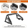 image:imageHooke Road Truck Sport Roll Bar Adjustable Bed Chase Rack for Ram 1500 F150 Silverado 1500 Jeep Gladiator JT Toyota Tundra GMC Sierra 1500 Works with or Without Bed Rails