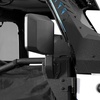 image:imageHooke Road Tube Half Door Side View Mirrors for 20072025 Jeep Wrangler JK JL amp 20202025 Gladiator JT 1 Pair Black Not for OEM Doors