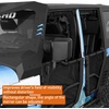 image:imageHooke Road Tube Half Door Side View Mirrors for 20072025 Jeep Wrangler JK JL amp 20202025 Gladiator JT 1 Pair Black Not for OEM Doors
