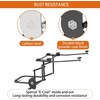 image:imageHooke Road Upgraded Hard Top Remover Lift for Jeep Wrangler TJ JK JL Ford Bronco 4Door OnePerson Removal System Vehicle Hardtop Roof Removal and Storage Cart
