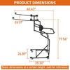 image:imageHooke Road Upgraded Hard Top Remover Lift for Jeep Wrangler TJ JK JL Ford Bronco 4Door OnePerson Removal System Vehicle Hardtop Roof Removal and Storage Cart