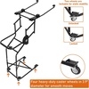 image:imageHooke Road Upgraded Hard Top Remover Lift for Jeep Wrangler TJ JK JL Ford Bronco 4Door OnePerson Removal System Vehicle Hardtop Roof Removal and Storage Cart