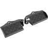 image:imageHooke Road Wrangler Foot Pegs DoorOff Foot Rest Pedals for 20072026 Jeep Wrangler JK JL Gladiator JT Front Door Hinge Kick Panels  2PCS Black Steel
