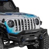 image:imageHooke Road Wrangler JL Grill Inserts Gladiator Grille Guard for 20182026 Jeep Wrangler JL amp Gladiator JT American Flag Black amp White Steel