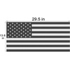 image:imageHooke Road Wrangler JL Grill Inserts Gladiator Grille Guard for 20182026 Jeep Wrangler JL amp Gladiator JT American Flag Black amp White Steel