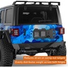 image:imageHooke Road Wrangler JL Spare Tire Reinforcement Bracket Tailgate Tire Carrier Strengthen Steel Plate Cover for 20182026 Jeep Wrangler JL JLU 24 Doors