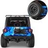image:imageHooke Road Wrangler JL Spare Tire Reinforcement Bracket Tailgate Tire Carrier Strengthen Steel Plate Cover for 20182026 Jeep Wrangler JL JLU 24 Doors
