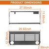 image:imageHooke Road Wrangler JL Tailgate Table Overland Camping Desk for 20182026 Jeep Wrangler JL JLU Outdoor Accessories Trunk Organizer Storage Rack