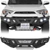 image:imageHooke Road 5th Gen 4Runner Front Bumper for 20142024 Toyota 4Runner Offroad Steel Bumper Guard with Winch Plate LED Lights Skid Plate
