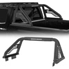 image:imageHooke Road Truck Sport Roll Bar Adjustable Bed Chase Rack for Ram 1500 F150 Silverado 1500 Jeep Gladiator JT Toyota Tundra GMC Sierra 1500 Works with or Without Bed Rails