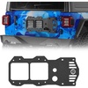 image:imageHooke Road Wrangler JL Spare Tire Reinforcement Bracket Tailgate Tire Carrier Strengthen Steel Plate Cover for 20182026 Jeep Wrangler JL JLU 24 Doors