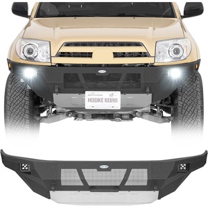 image:imageHooke Road 0305 4Runner Grizzly Front Bumper for 20032005 Toyota 4Runner 4th Gen Full Width Design for Street Driving amp Trail Protection Sturdy Steel Bumper with Skid Plate LED Lights