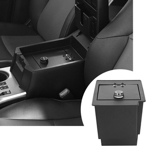 image:imageHooke Road Center Console Safe Lockbox for 20102024 Toyota 4Runner 5th Gen  Insert Armrest Storage Safety Password Lock Box Heavy Duty Steel Vault
