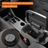 image:imageHooke Road 2nd Gen Tacoma Center Console Safe Lockbox Insert Armrest Storage for 20052015 Toyota Tacoma Heavy Duty Black Steel Password Lock Box Vault
