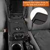 image:imageHooke Road 3rd Gen Tacoma Center Console Safe Lockbox Insert Armrest Storage for 20162023 Toyota Tacoma Heavy Duty Black Steel Password Lock Box Vault