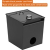 image:imageHooke Road 3rd Gen Tacoma Center Console Safe Lockbox Insert Armrest Storage for 20162023 Toyota Tacoma Heavy Duty Black Steel Password Lock Box Vault
