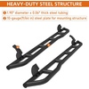 image:imageHooke Road 4Runner Rock Sliders KickOut Design for 20102024 Toyota 4Runner 5th GenExclude Limited Nightshade TRD Sport amp 1013 SR5 Tube Running Board Rocker Guard Nerf Bars
