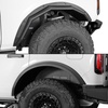 image:imageHooke Road Bronco Front and Rear Inner Fender Liners Set for 20212026 Ford Bronco 24 Doors Exclude Bronco Sport amp Raptor 4 PCS Black Steel Mud Guards Wheel Well Cover Fenders