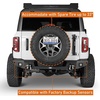 image:imageHooke Road Front and Rear Bumper kit for 20212026 Ford Bronco 2 or 4Door Exclude Bronco Sport amp Raptor Offroad Bumper with Drings LED Lights