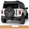image:imageHooke Road Front and Rear Bumper kit for 20212026 Ford Bronco 2 or 4Door Exclude Bronco Sport amp Raptor Offroad Bumper with Drings LED Lights