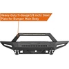 image:imageHooke Road Front and Rear Bumper kit for 20212026 Ford Bronco 2 or 4Door Exclude Bronco Sport amp Raptor Offroad Bumper with Drings LED Lights