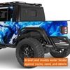 image:imageHooke Road Gladiator JT Aluminum Inner Fender Liners for 20202026 Jeep Gladiator JT 24 Doors Exclude Rubicon 36L Engine Spartan Front amp Rear Splash Guards Wheel Well Liner Covers  4PCSJT  Rear