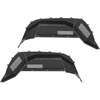 image:imageHooke Road Gladiator JT Aluminum Inner Fender Liners for 20202026 Jeep Gladiator JT 24 Doors Exclude Rubicon 36L Engine Spartan Front amp Rear Splash Guards Wheel Well Liner Covers  4PCSJT  Rear