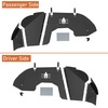 image:imageHooke Road Gladiator JT Aluminum Inner Fender Liners for 20202026 Jeep Gladiator JT 24 Doors Exclude Rubicon 36L Engine Spartan Front amp Rear Splash Guards Wheel Well Liner Covers  4PCSJLJT  Front