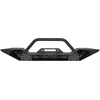 image:imageHooke Road JK Rear Bumper wLicense Plate Mount for 20072018 Jeep Wrangler JK JKU 24 Doors Offroad Sturdy Steel Back Bumper with 2 Hitch Receiver LED Lights DringsFront Bumper