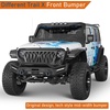 image:imageHooke Road Steel Skid Plate Bumper Cover for 20182026 Jeep Wrangler JL amp Gladiator JT Offroad Lower Body Armor Guard Only Work with Selected Hooke Road Front BumperFront Bumper