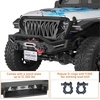 image:imageHooke Road Steel Skid Plate Bumper Cover for 20182026 Jeep Wrangler JL amp Gladiator JT Offroad Lower Body Armor Guard Only Work with Selected Hooke Road Front BumperFront Bumper
