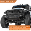 image:imageHooke Road Steel Skid Plate Bumper Cover for 20182026 Jeep Wrangler JL amp Gladiator JT Offroad Lower Body Armor Guard Only Work with Selected Hooke Road Front BumperSkid Plate