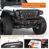 image:imageHooke Road Steel Skid Plate Bumper Cover for 20182026 Jeep Wrangler JL amp Gladiator JT Offroad Lower Body Armor Guard Only Work with Selected Hooke Road Front BumperFront Bumper