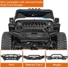 image:imageHooke Road Steel Skid Plate Bumper Cover for 20182026 Jeep Wrangler JL amp Gladiator JT Offroad Lower Body Armor Guard Only Work with Selected Hooke Road Front BumperSkid Plate