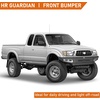 image:imageHooke Road Tacoma Front Bumper for 19952004 Toyota Tacoma 1st Gen Truck Exclude Limited Base Models Full Width Steel Bumper Offroad Armor Guard with Skid Plate LED Lights