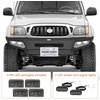 image:imageHooke Road Tacoma Front Bumper for 19952004 Toyota Tacoma 1st Gen Truck Exclude Limited Base Models Full Width Steel Bumper Offroad Armor Guard with Skid Plate LED Lights