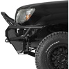 image:imageHooke Road Tacoma Front Bumper wWinch Plate for 20052011 Toyota Tacoma 2nd Gen Offroad Steel Tube Bumper with Skid Plate and 4 LED Lights