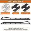 image:imageHooke Road Tacoma Rock Sliders KickOut Design for 20052023 Toyota Tacoma Double Cab Exclude TRD OffRoad TRD Sport Steel Tube Rocker Guard Nerf Bars for Rock Crawling