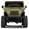 image:imageHooke Road Wrangler TJ Front Flat Fender Flares Steel Armor Wheel Cover Guards for 19972006 Jeep Wrangler TJ amp Unlimited 2PCS