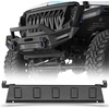 image:imageHooke Road Steel Skid Plate Bumper Cover for 20182026 Jeep Wrangler JL amp Gladiator JT Offroad Lower Body Armor Guard Only Work with Selected Hooke Road Front BumperSkid Plate