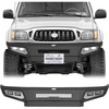 image:imageHooke Road Tacoma Front Bumper for 19952004 Toyota Tacoma 1st Gen Truck Exclude Limited Base Models Full Width Steel Bumper Offroad Armor Guard with Skid Plate LED Lights