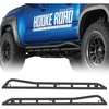image:imageHooke Road Tacoma Rock Sliders KickOut Design for 20052023 Toyota Tacoma Double Cab Exclude TRD OffRoad TRD Sport Steel Tube Rocker Guard Nerf Bars for Rock Crawling