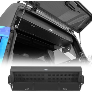 image:imageHooke Road Bronco Rear Trunk Cargo Storage Lock Tool Box for 20212026 Ford Bronco 4Door HardtopExclude Bronco Sport amp Raptor Roll Bar Storage Toolbox Secure MOLLE Panel