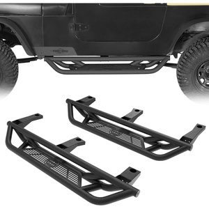 image:imageHooke Road Wrangler YJ Side Step Bars 58 Drop Running Boards for Jeep Wrangler YJ 19871995 Tube Rocker Slider Guard Foot Pedal